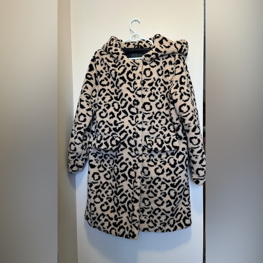 Steve Madden Hooded Teddy Coat